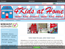 Tablet Screenshot of 4kidsathome.nl